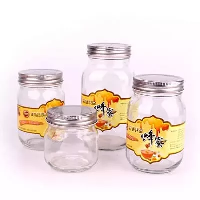 custom glass jars wholesale