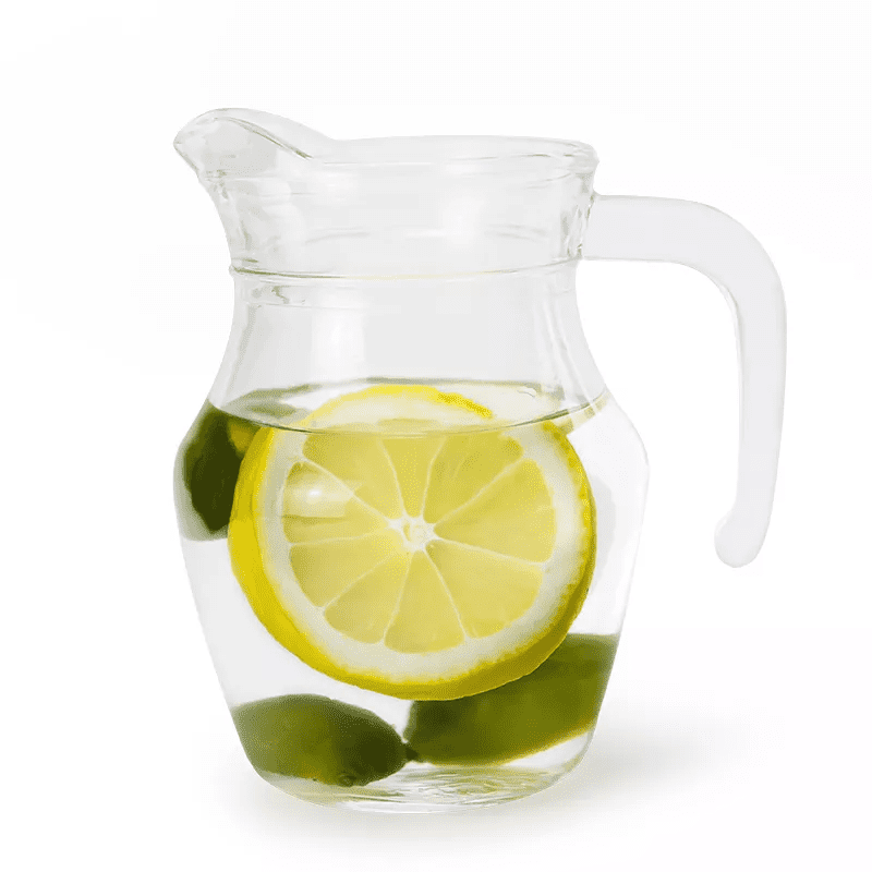 custom glass pitcher