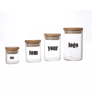 custom made glass containers