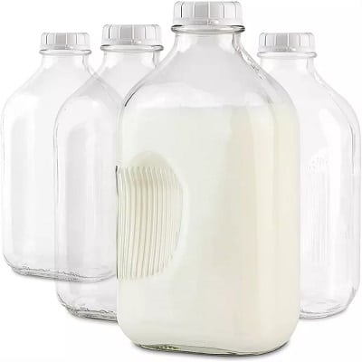glass milk jugs wholesale
