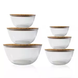 glass salad bowl manufacturer