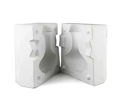 molding of glass vases