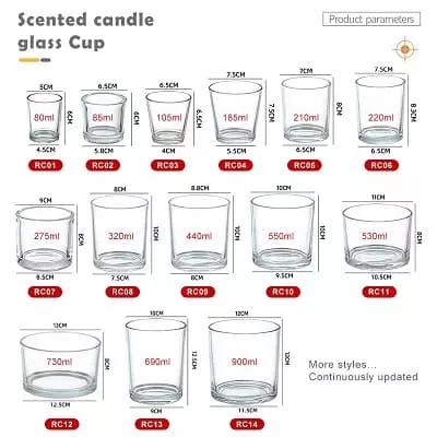 candle jars wholesale