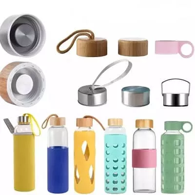 custom glass water bottles