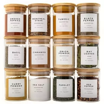 custom spice jar