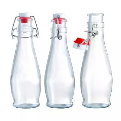 glass milk bottles bulk