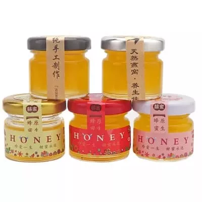 honey glass jars wholesale