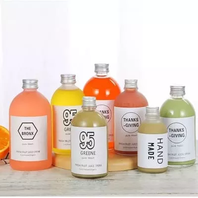 juice glass bottle manufacturer