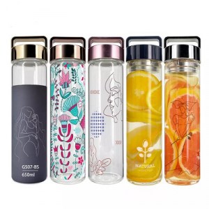 promotional glass water bottles