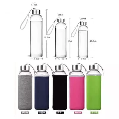 size of water bottle