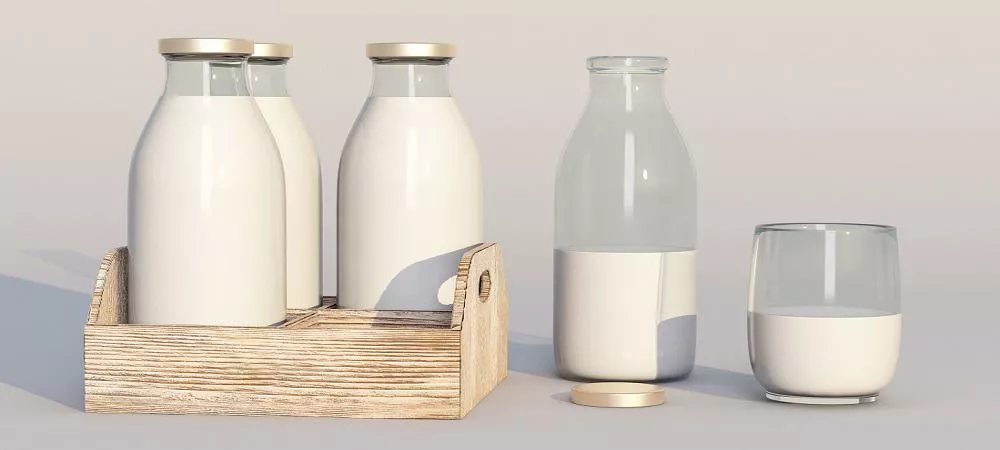 milk glass bottle manufacturer in india