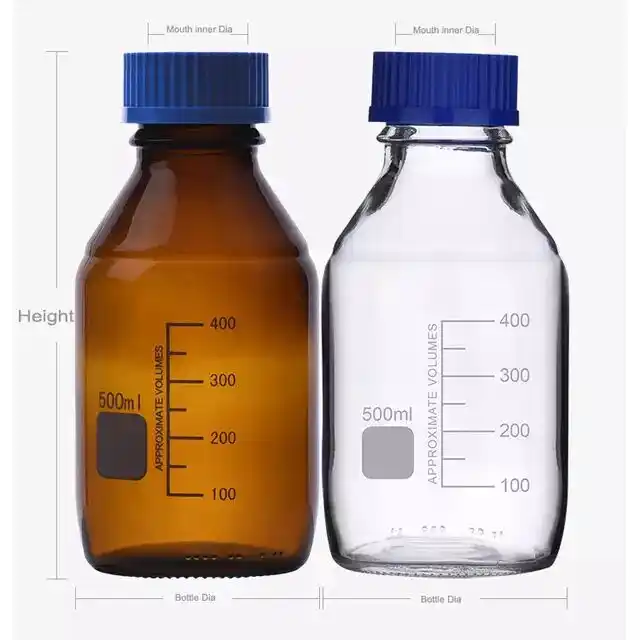 350ml reagent bottle glass bottle whoelasale