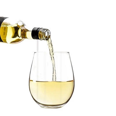 8 oz stemless wine glasses wholesale