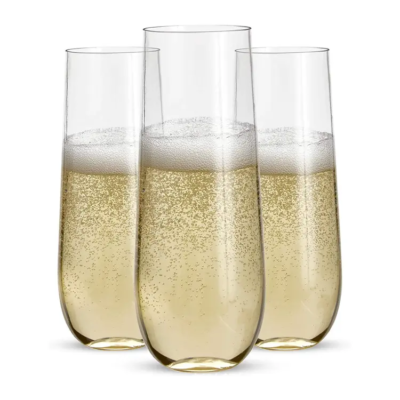 stemless champagne