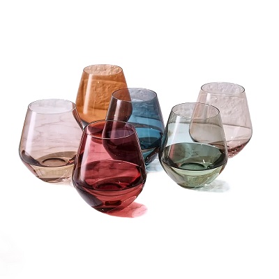 stemless wine glass bulk