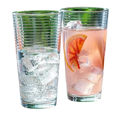 tall drinking glasses
